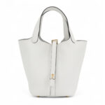 Picotin Lock PM New White Clemence