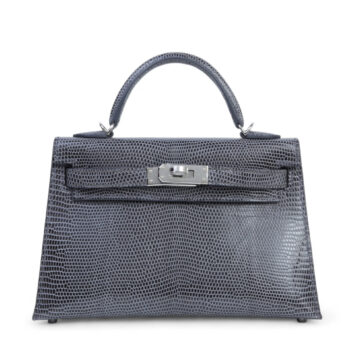 Mini Kelly II Ardoise Lizard