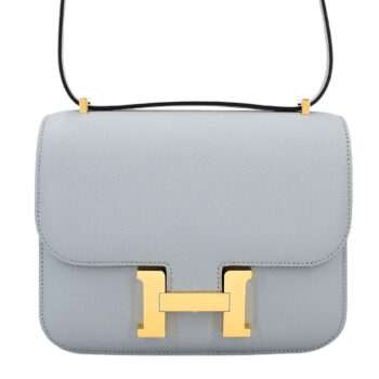 Constance Mini 19 Bleu Glacier Epsom