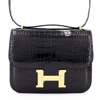 Constance Mini 19 Noir Alligator