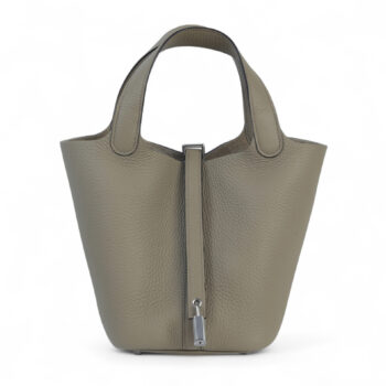 Picotin Lock PM Beige Marfa Clemence