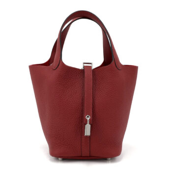 Picotin Lock PM Rouge H Clemence