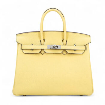 Birkin 25 Jaune Poussin Togo