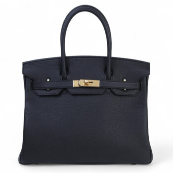 Birkin 30 Noir Togo