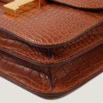 10001封面康康鳄鱼皮金棕